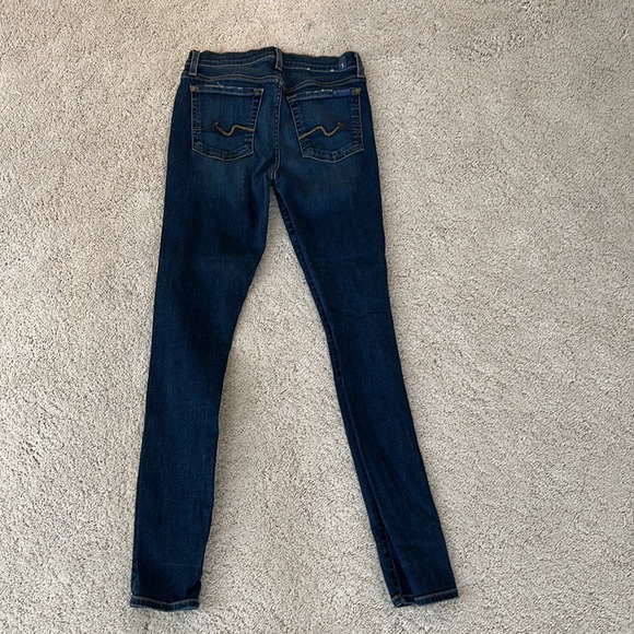7 for all mankind gwenevere jeans size 27 - Picture 2 of 2